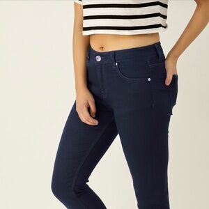 Navy Blue Skinny Jeans